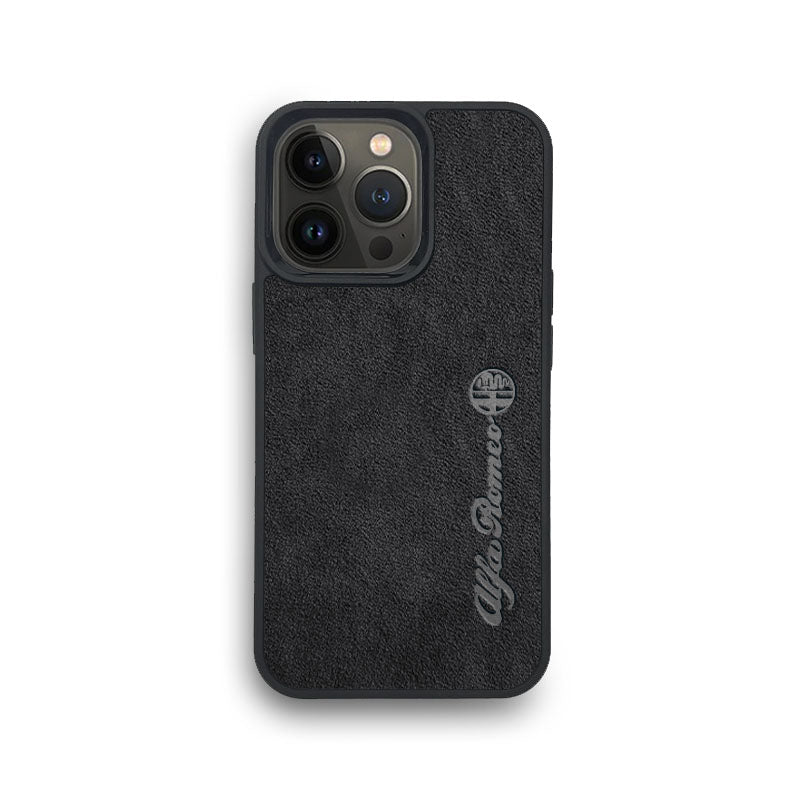 iPhone 13 Pro Alcantara Alfa Romeo case